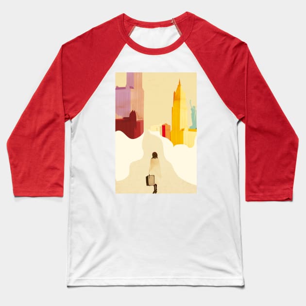 New York Baseball T-Shirt by masslos